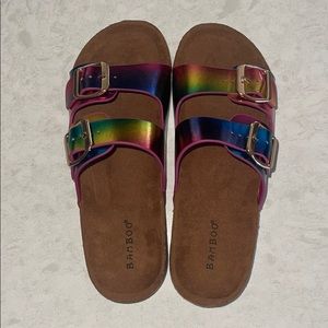 New bamboo slides size 7